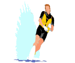 Gif animé ski nautique